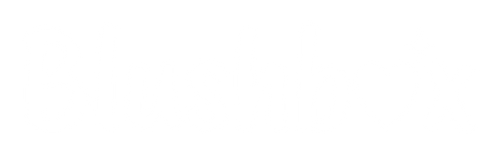 Blushbox logo (white, for the pink header)